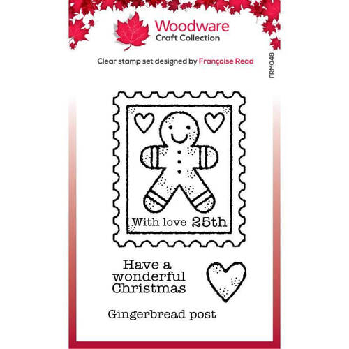 Woodware Clear Stamps - Gingerbread (3in x 4in)