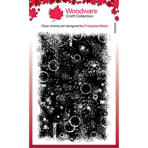 Woodware Clear Stamps Singles - Mini Texture Background (3in x 4in)