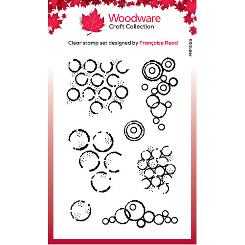 Woodware Clear Stamps Singles - Circles (3in x 4in)