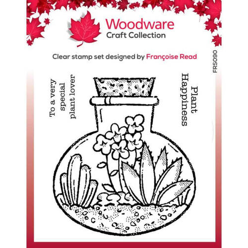 Woodware Clear Stamps Singles - Terrarium (4in x 4in)
