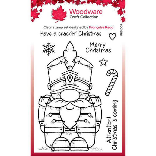 Woodware Clear Stamps Singles - Nutcracker Gnome (4in x 6in)