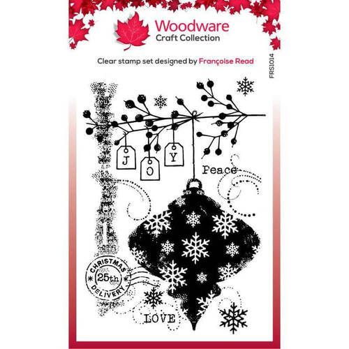 Woodware Clear Stamps Singles - Winter Bauble (4in x 6in)
