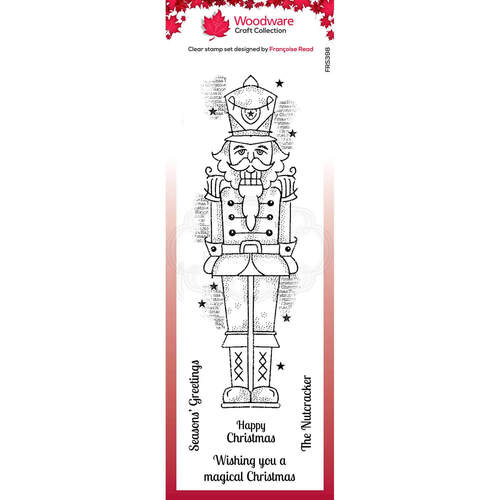 Woodware Clear Stamp Singles - Nutcracker (8in x 2.6in)
