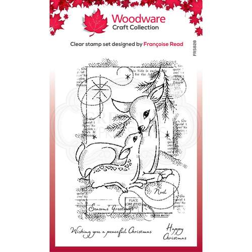 Woodware Clear Stamp Singles - Baby Deer (4in x 6in)