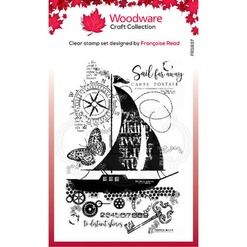 Woodware Clear Stamps 4"X6" - Sale Away