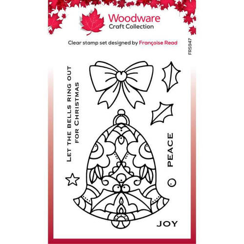 Woodware Clear Stamps - Christmas Bell (4in x 6in)