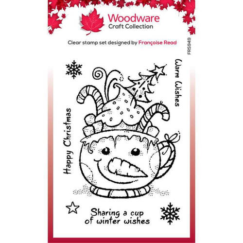 Woodware Clear Stamps - Frosty Cup (4in x 6in)