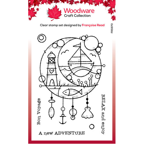 Woodware Clear Stamps Singles - Seaside Dreamcatcher (4in x 6in)