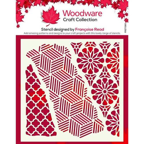Woodware Stencil - Quito (6in x 6in)