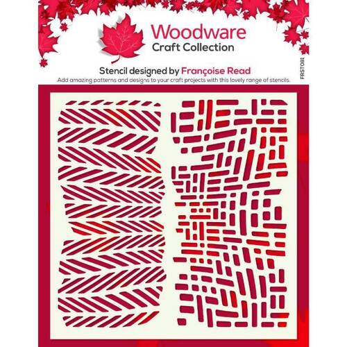 Woodware Stencil - Pampa (6in x 6in)