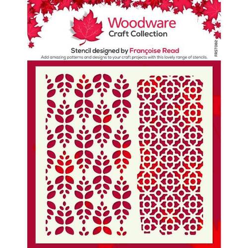 Woodware Stencil - Medina (6in x 6in)