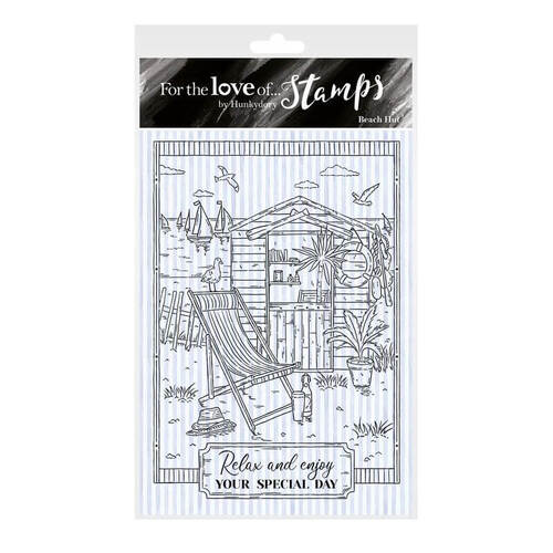 Hunkydory For the Love of Stamps - Beach Hut (A6)