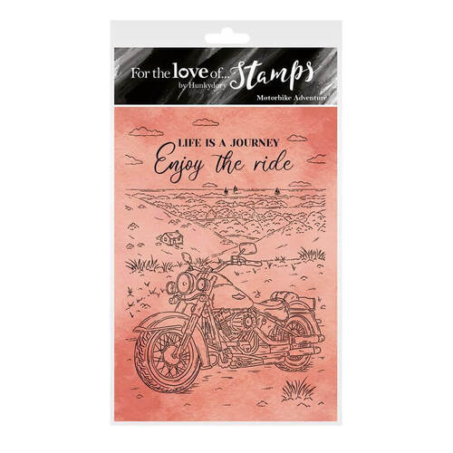 Hunkydory For the Love of Stamps - Motorbike Adventure (A6)