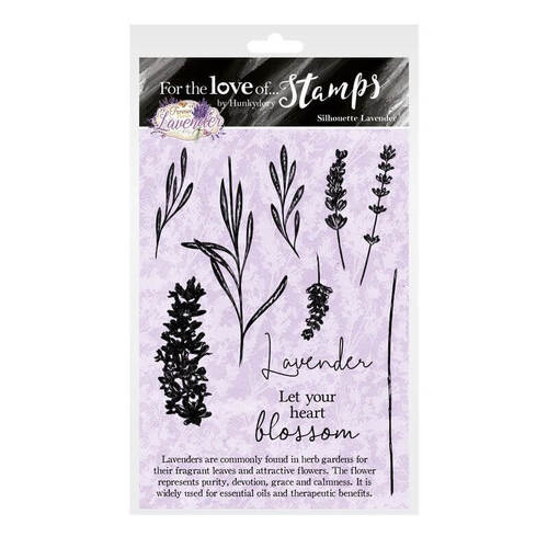 Hunkydory - For the Love of Stamps - Silhouette Lavender (A6)