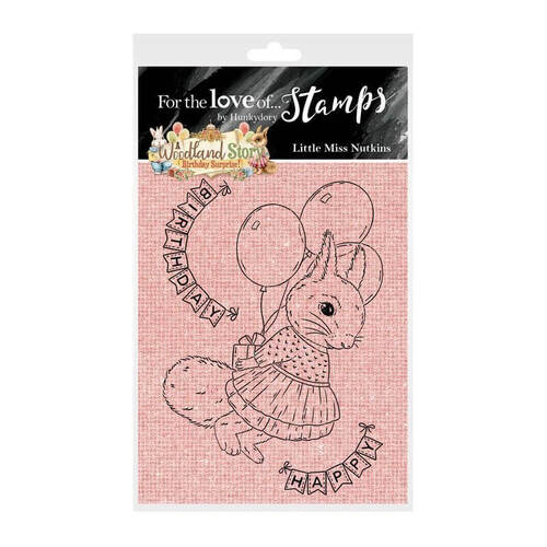 Hunkydory For the Love of Stamp - Little Miss Nutkins (A7)