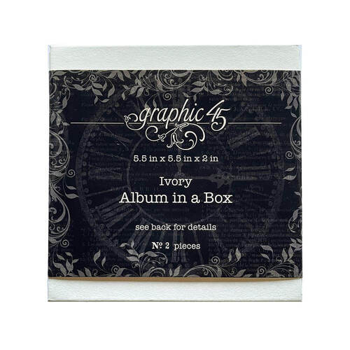 Graphic 45 Staples Album In A Box - Ivory