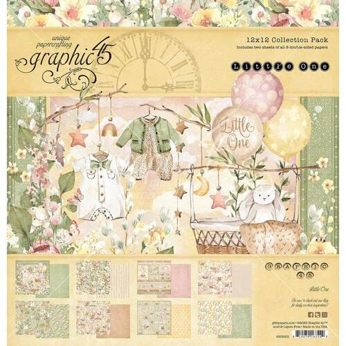 Graphic 45 Collection Pack 12"X12" - Little One