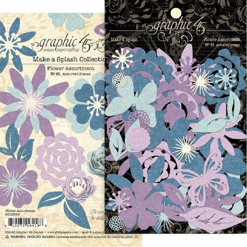 Graphic 45 Flower Assortment - Make A Splash