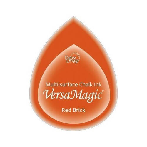 Tsukineko VersaMagic Dew Drops - Red Brick