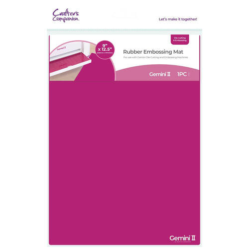Crafter's Companion Gemini II - Rubber Embossing Mat (1pc)