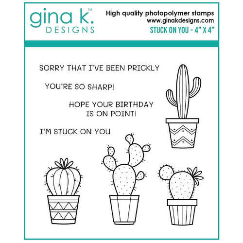 Gina K Designs Clear Stamps - Stuck on You