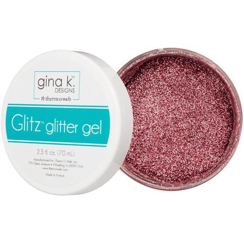 Gina K Designs Glitz Glitter Gel 2.3oz - Bubblegum