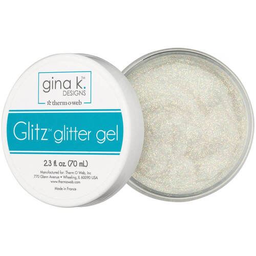 Gina K Designs Glitz Glitter Gel 2.3oz - Iridescent