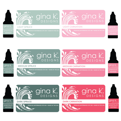 Gina K Designs Layering Ink Pad & Ink Refills