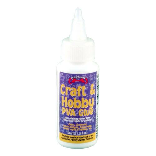 Helmar Adhesive - Craft and Hobby PVA Glue (50ml) H00708