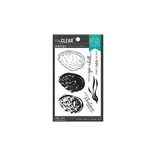 Hero Arts Color Layering Clear Stamps 4"X6" - Abalone HA-CM543