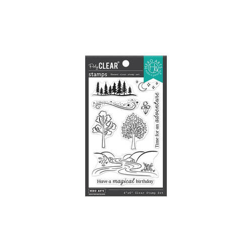 Hero Arts Clear Stamps 4"X6" - Magical Forest HA-CM560