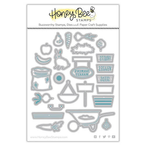 Honey Bee Dies - Farmer's Market Cart Add-On HBDS-FARMC