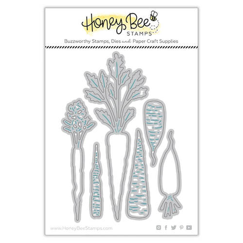 Honey Bee Dies - Lovely Layers: Carrots HBDS-LLCAR