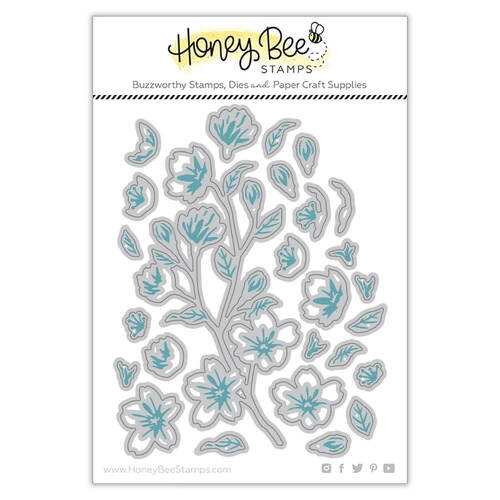 Honey Bee Dies - Lovely Layers: Cherry Blossom HBDS-LLCHB