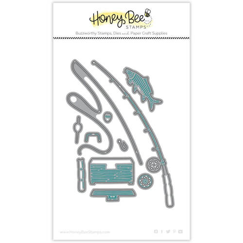 Honey Bee Dies - Lovely Layers: Rod & Reel HBDS-LLRODR