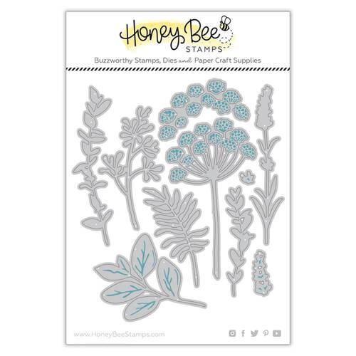 Honey Bee Dies - Lovely Layers: Spring Greenery HBDS-LLSPG