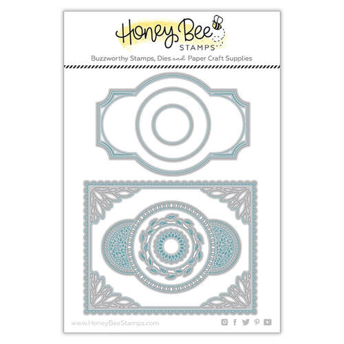 Honey Bee Dies - Spring Vine Layering Frames HBDS-SVLFM