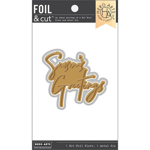 Hero Arts Foil & Cut - Season's Greetings HC102