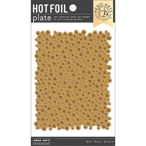 Hero Arts Hot Foil Plate - Circle Confetti HF101