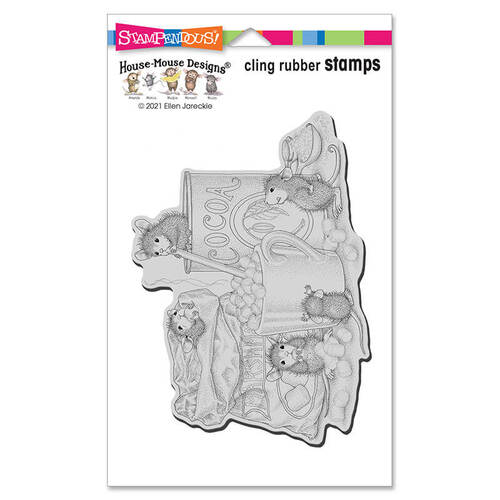 Stampendous Cling Stamp - Marshmallow Mice