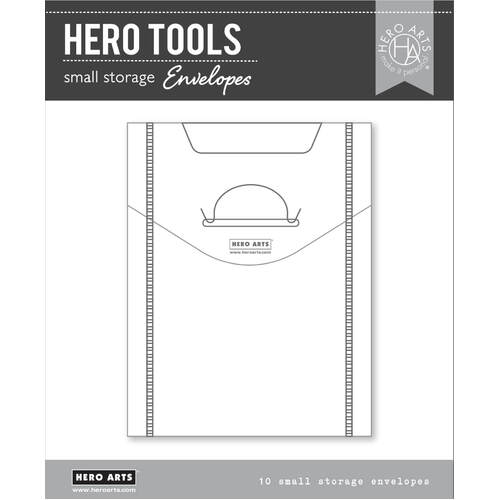 Hero Arts Tools - Small Storage Envelopes 4"x5" (10) HT222