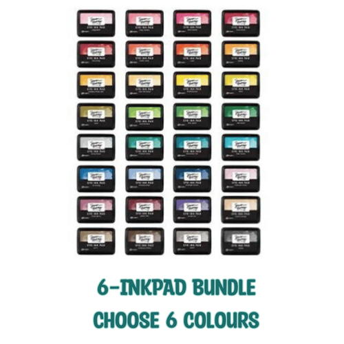 Simon Hurley create Dye Ink Pad - 6 Colours Bundle
