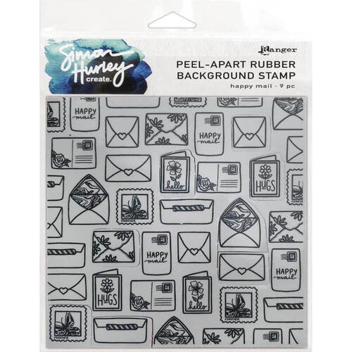 Simon Hurley create. Background Stamp - Happy Mail HUR6775516