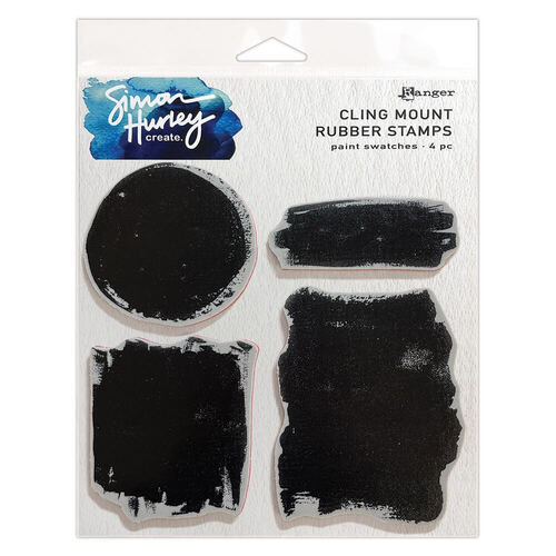 Simon Hurley create Cling Rubber Stamp - Paint Swatches HUR82538