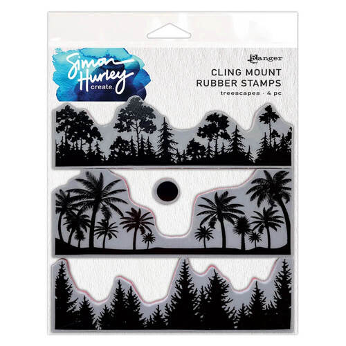 Simon Hurley create Background Stamp - Treescapes HUR82545