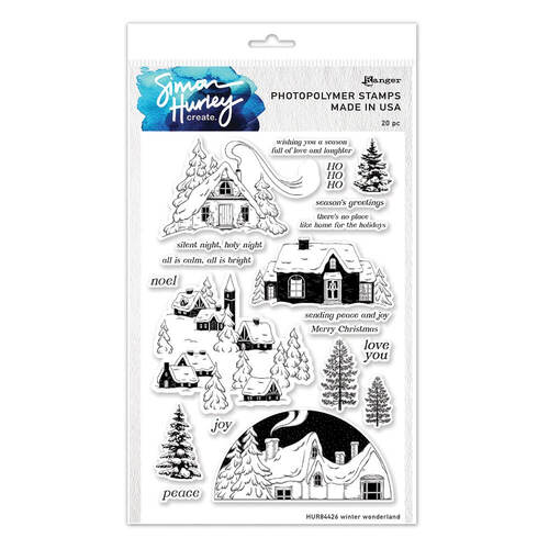 Simon Hurley create Photopolymer Stamp - Winter Wonderland HUR84426
