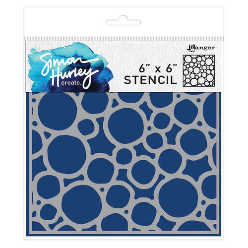 Simon Hurley create Layering Stencil - Warped Circles HUS83399