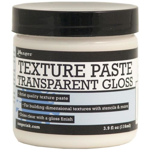 Ranger Texture Paste 4oz - Transparent, Gloss INK44741