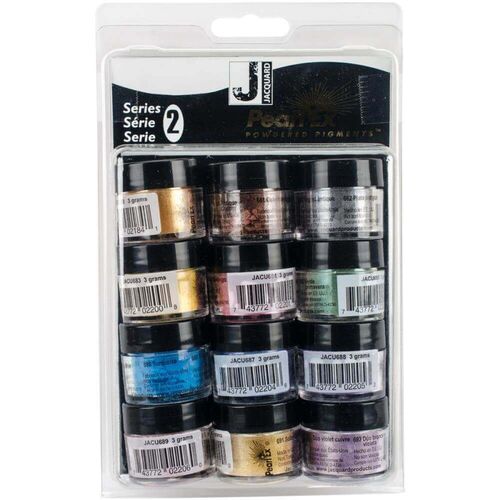 Jacquard Pearl Ex Powdered Pigments 3g 12/Pkg - Series 2 JAC0613