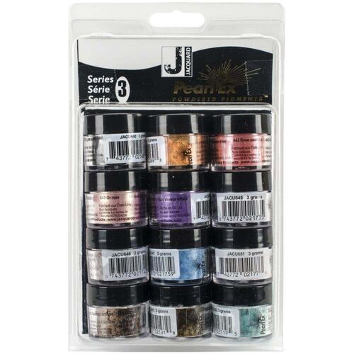 Jacquard Pearl Ex Powdered Pigments 3g 12/Pkg - Series 3 JAC0614